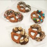 chocolate dipped pretzel twists