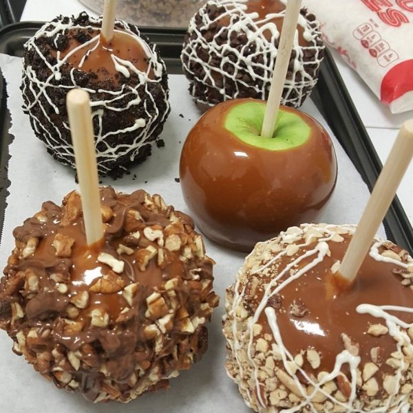 caramel apples