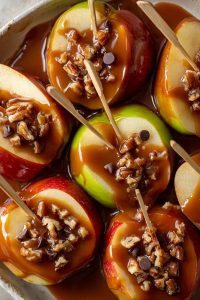 caramel apples